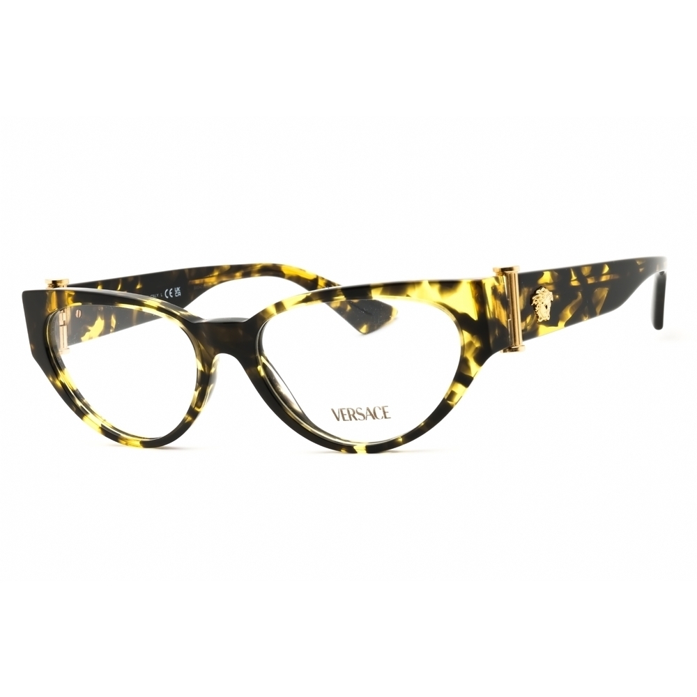 NWT Versace VE3366 Tortoise Cat Eye 53mm Eyeglasses